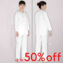 Load image into Gallery viewer, Medical Uniform CW2333 (white/ deep blue)