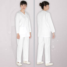 Load image into Gallery viewer, Medical Uniform CW2333 (white/ deep blue)