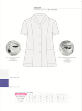 Load image into Gallery viewer, Medical Uniform CW2335 (white/ purple)