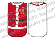 Load image into Gallery viewer, Mess-Free Bib Santa Claus Pattern
