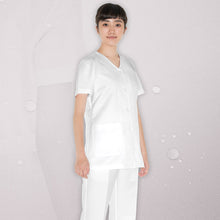 Load image into Gallery viewer, Medical Uniform CW2332 (white/ deep blue)
