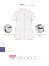 Load image into Gallery viewer, Medical Uniform CW2335 (white/ purple)
