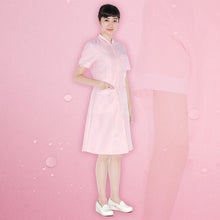 Load image into Gallery viewer, Uniform Dress -ND6801 (pink/ white/ blue)
