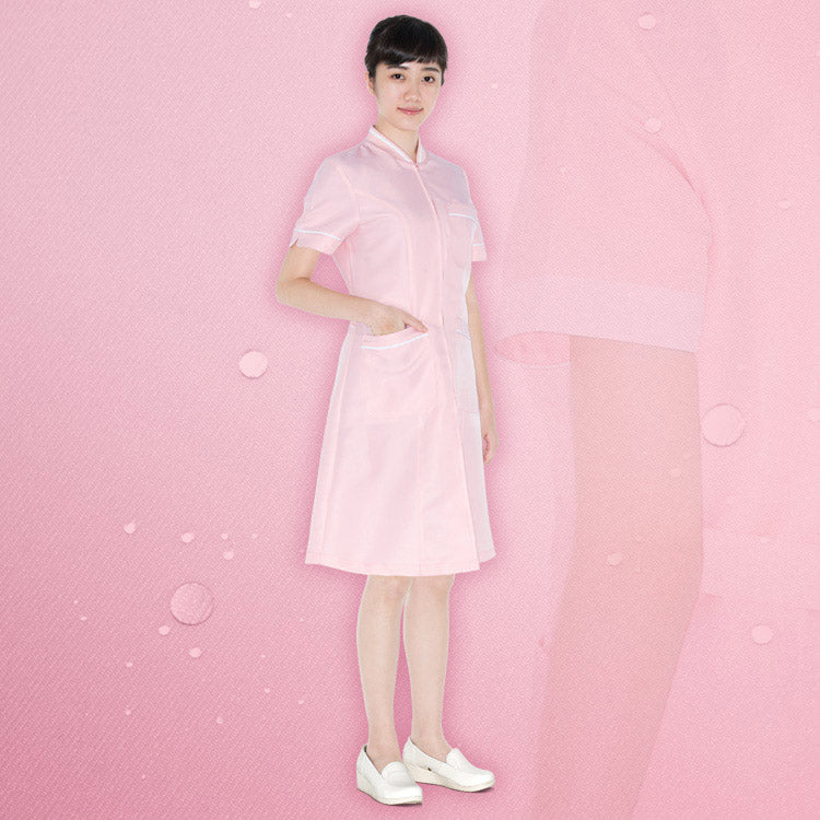 Uniform Dress -ND6801 (pink/ white/ blue)
