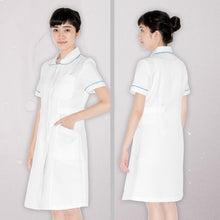 Load image into Gallery viewer, Uniform Dress -ND6807 (white pink/ white blue/ blue)
