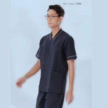 Load image into Gallery viewer, Men Scrub Top -NM3113(Navy)
