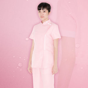 Women Zipper Top -NW6201 (Pink/ White/ Purple)