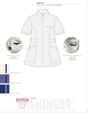 Load image into Gallery viewer, Women Zipper Top -NW6207 (Blue/ White/ Purple)
