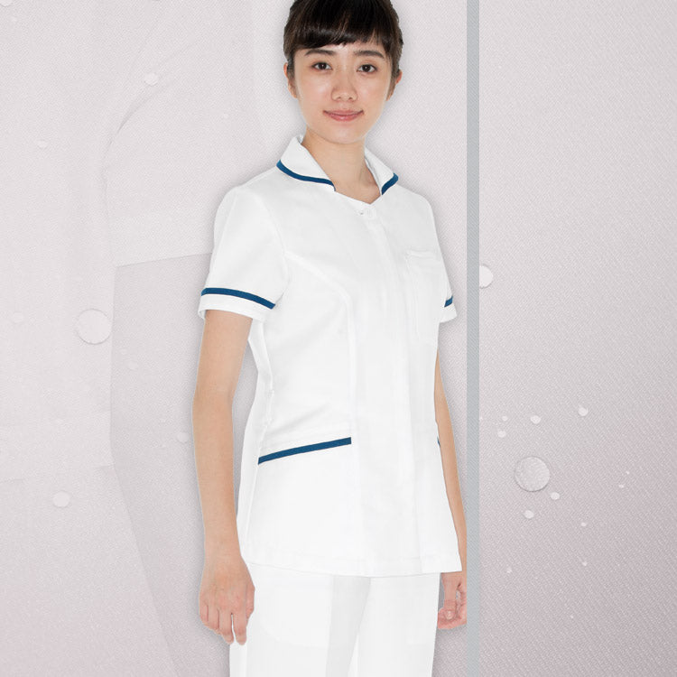 Women Zipper Top -NW6210 (Blue/ White/ Purple)