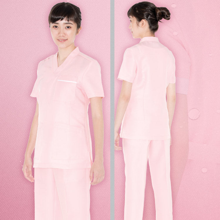 Women Scrub Top -NW6218 (pink/ green/ blue)