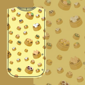 Mess-Free Bib Dim Sum Pattern